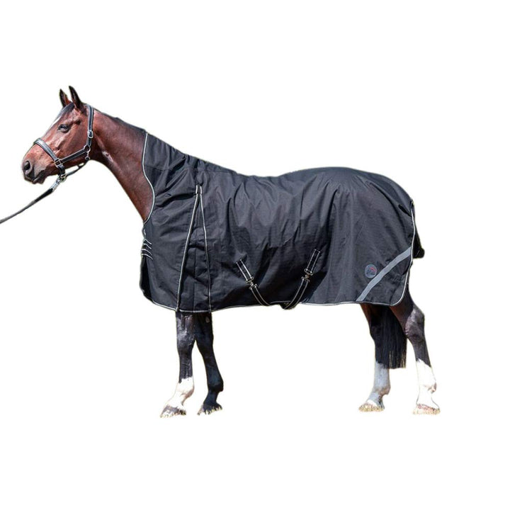 HKM 1200D Innsbruck Highneckdecke mit Polarfleece, Schwarz, 160 Grösse