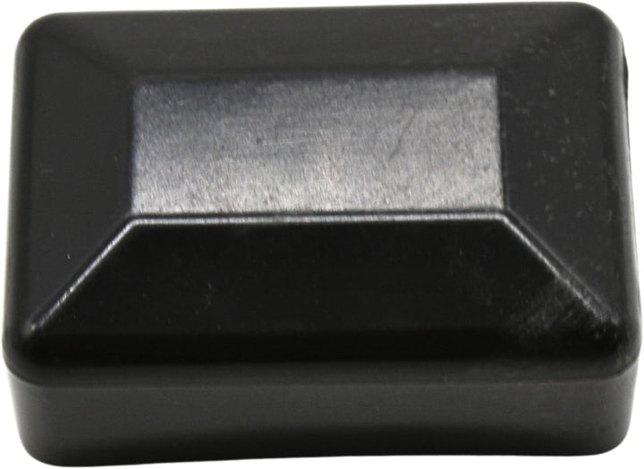 DOJA Barcelona Zaunpfosten Kappen Für Effektiven Schutz - Pack 12-80x60: Schwarz - Pfostenkappen Mit