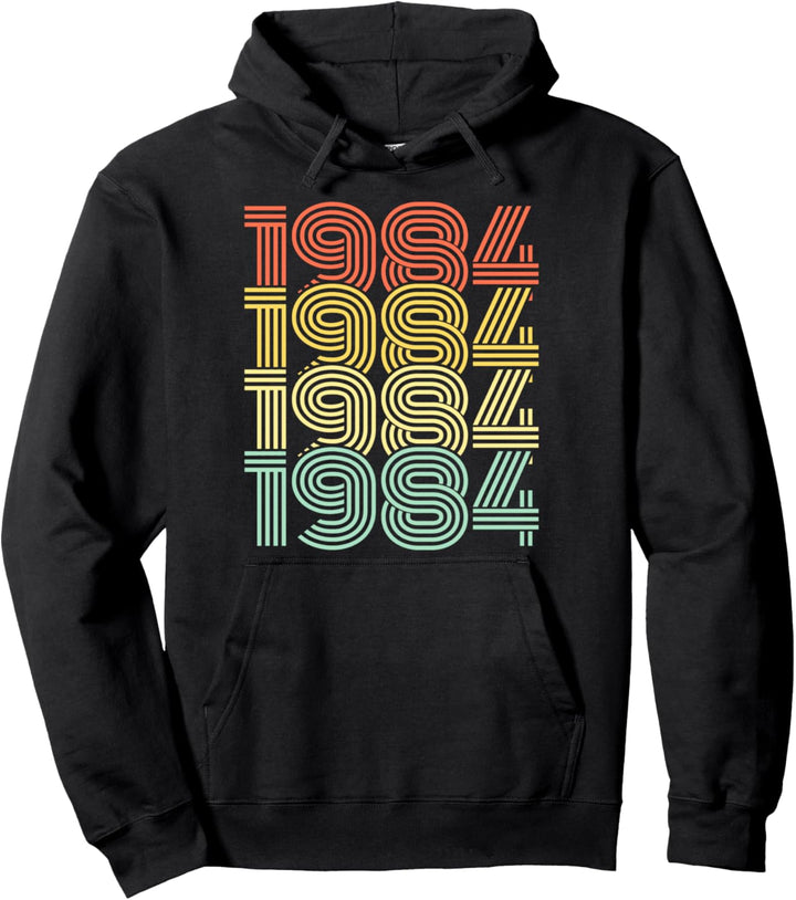 1984 Jahrgang Geburtstag Vintage Geburtstagsgeschenk Pullover Hoodie