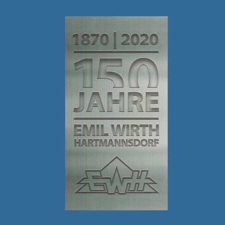 EWH Aschekasten für Grill aus wetterfestem CorTen Stahl/Edelrostoptik (49 x 34 cm) Aschebehälter/Asc
