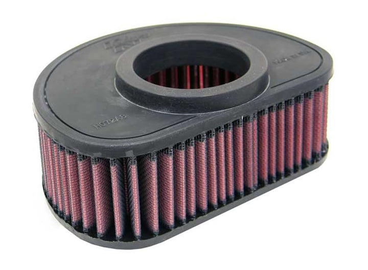 K&N KA-1603 Motorrad Tauschluftfilter, Rot