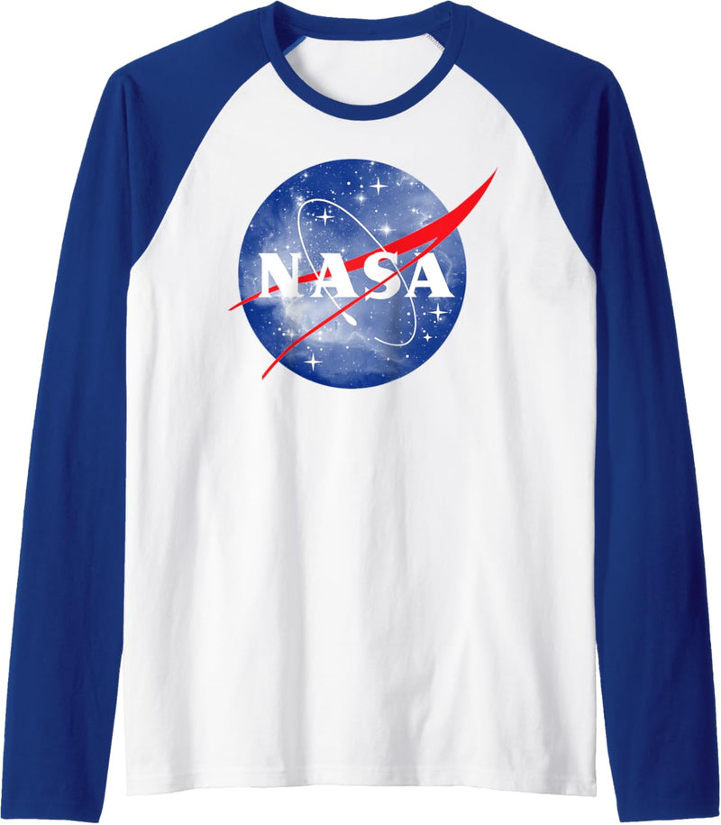 NASA Classic Outer Space Logo Raglan