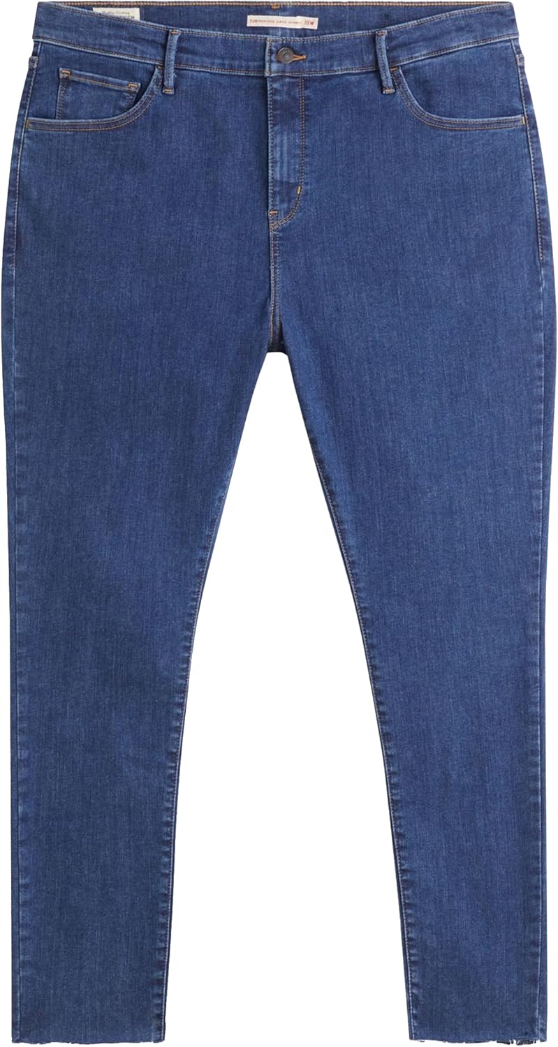 Levi's Damen Jeans 720 High Rise Super Skinny 24 Echo Stonewash, 24 Echo Stonewash