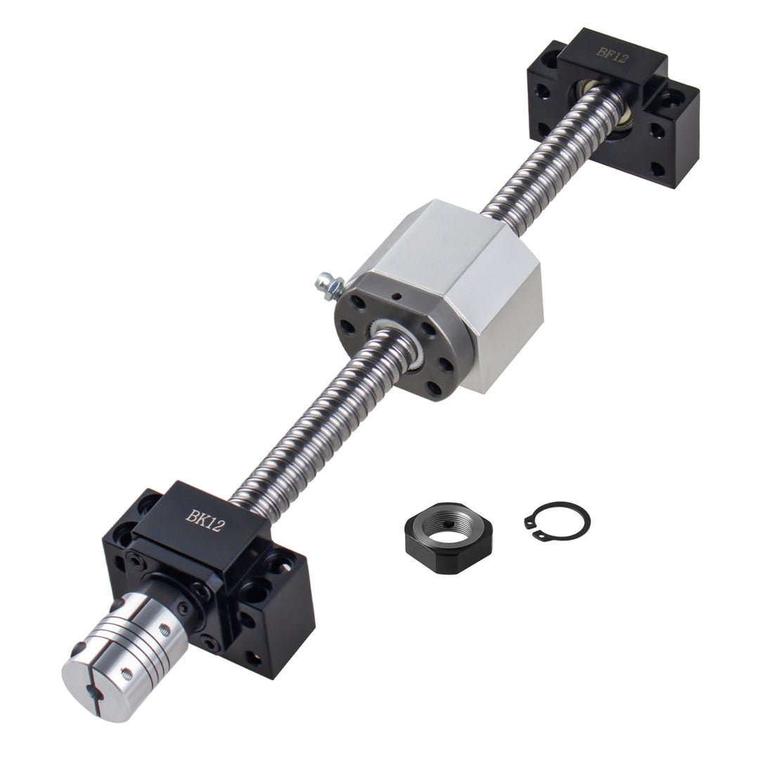 CNCYEAH SFU2005 Kugelschrauben-Set 1000mm Linearführung mit 2005 Schraubenmuttergehäuse + Kugelmutte
