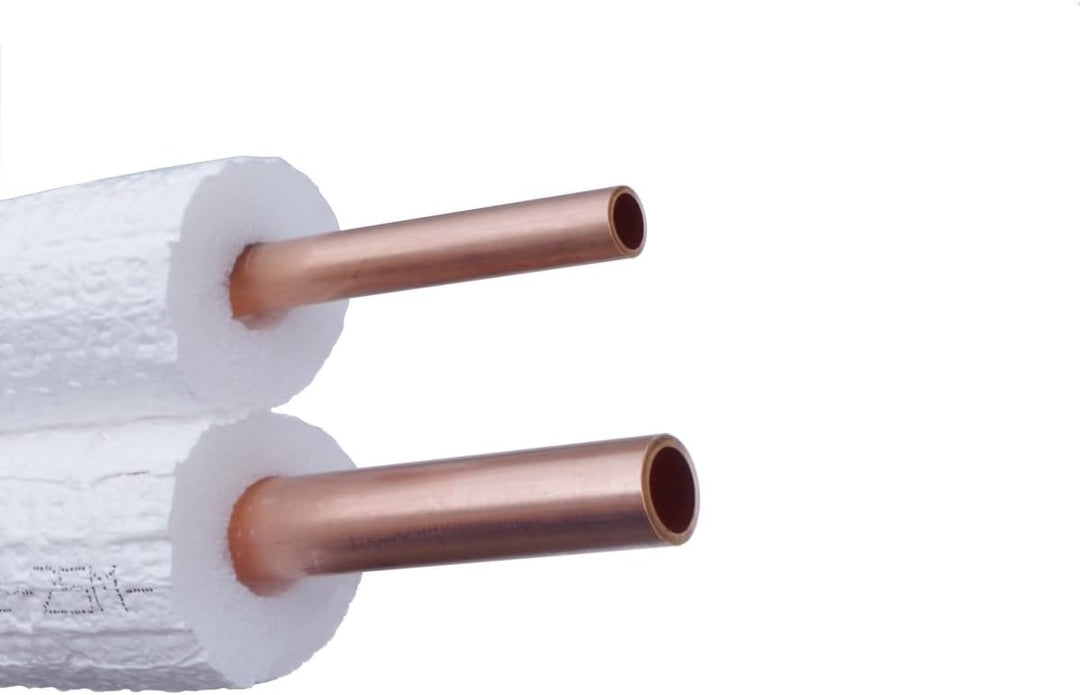 Kältemittelleitung Kupferrohr 1/4" 3/8" 1m bis 25m Klimaanlage Wärmepumpe R134a, R290, R407C, R404H,