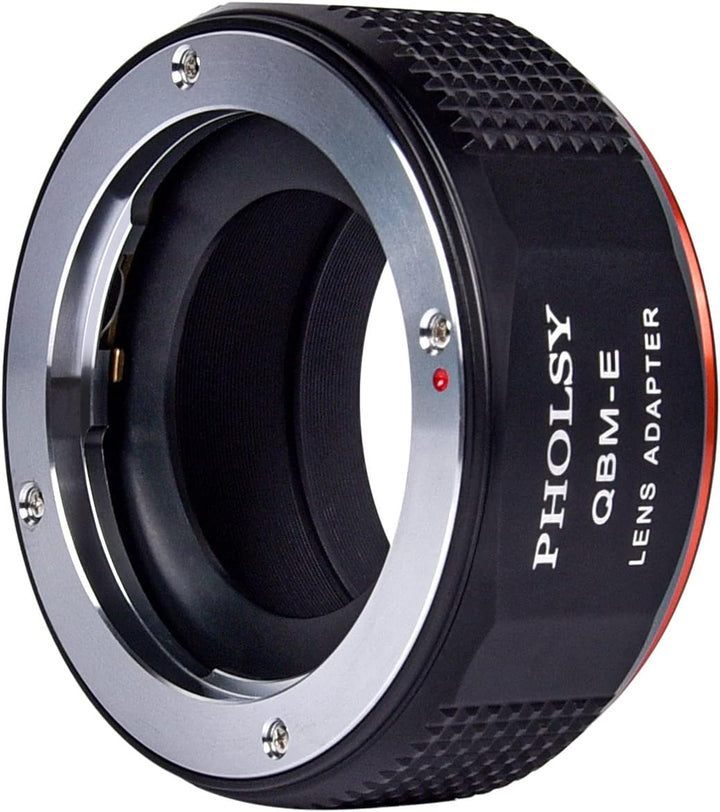 PHOLSY Objektivadapter Kompatibel mit Rollei SL35 (QBM) Rolleinar Objektiv auf Sony E Kameragehäuse
