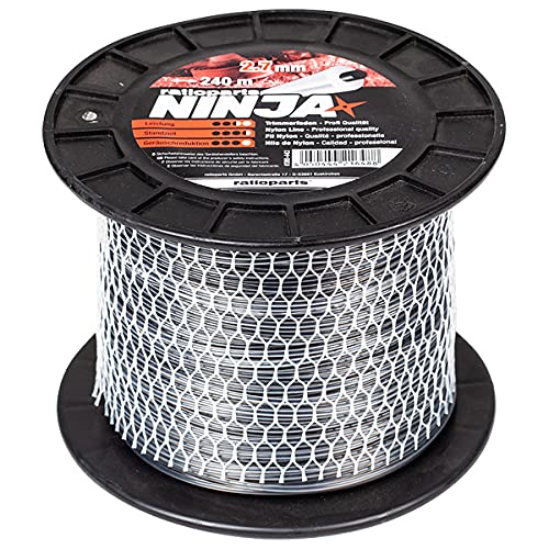 Mähfaden NINJA Copolymer 2,7mm 240m Trimmerfaden rund Nylonfaden