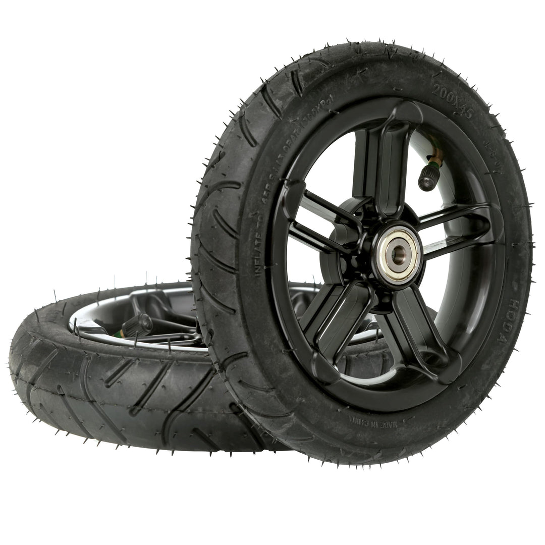 RAVEN Ersatzräder Luftreifen Luftrad für Scooter Roller Kickscooter 200mm, 2 Stück (Snug 200mm)