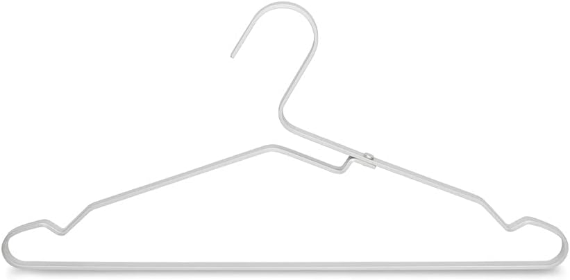 Brabantia Aluminium Clothes Hanger, Set of 4, Silver Silver Einheitsgrösse Aluminium Kleiderbügel (4