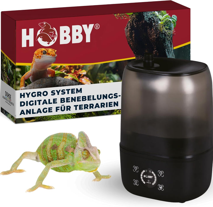 Hobby 37249 Hygro System - Digitale Benebelungsanlage für Terrarien, Single