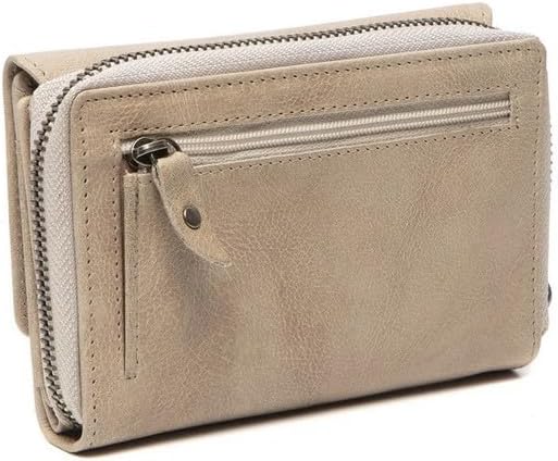 The Chesterfield Brand Antique Buff Rhodos Geldbörse RFID Leder 14 cm