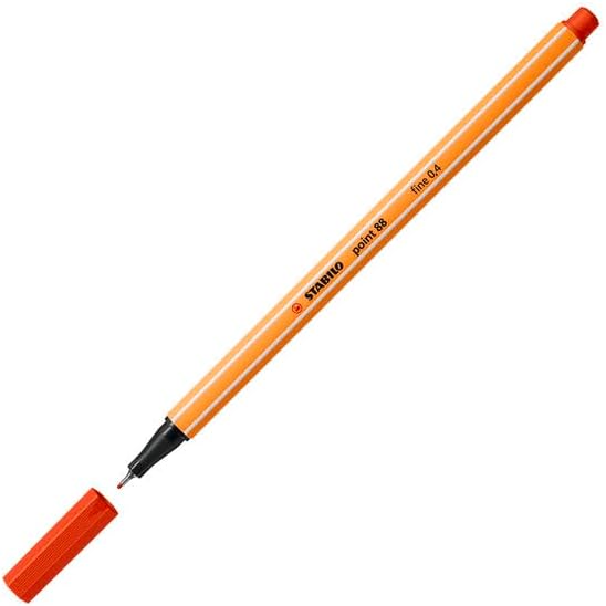 Fineliner - STABILO point 88 ColorParade - 20er Pack - mit 20 verschiedenen Farben 20er Tischset in