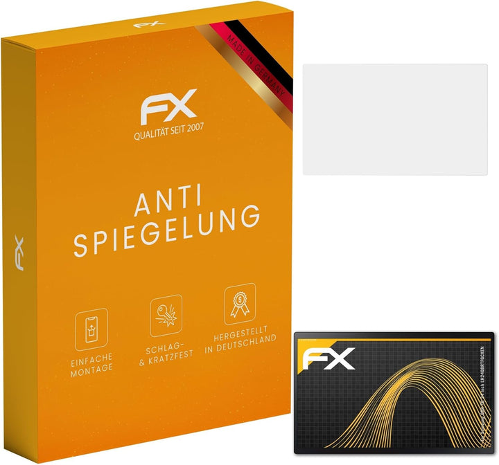 atFoliX Panzerfolie kompatibel mit Samsung QBR-TB 24 Inch LH24QBRTFGCXEN Schutzfolie, entspiegelnde