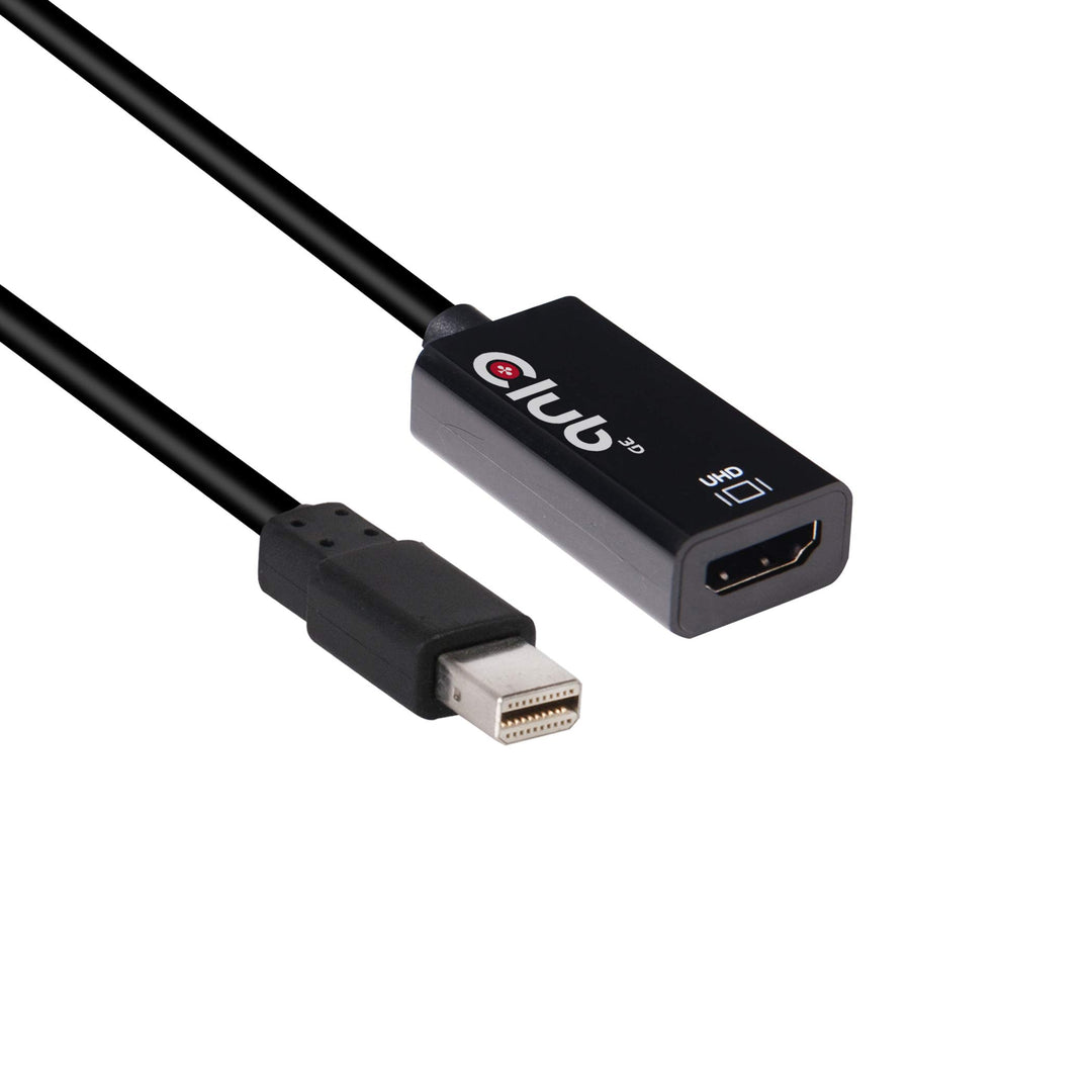 Club3D CAC-1180 DisplayPort Adapter [1x DisplayPort Stecker - 1x HDMI-Buchse] Schwarz, CAC-1180