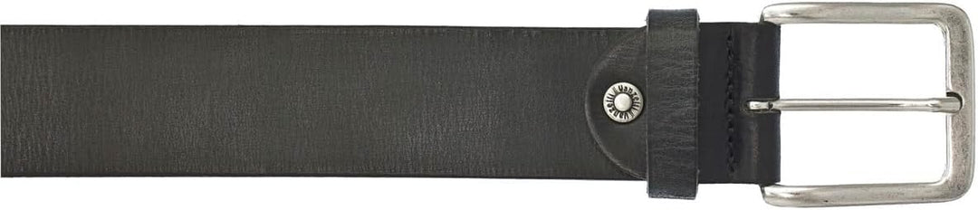 VANZETTI Herren Ledergürtel Made in Germany schwarz 80