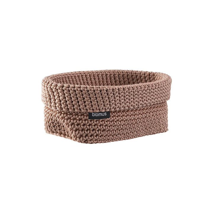 blomus | Aufbewahrungskorb | Tela | Kunstfaser Bark | L 20x12x9cm | Indoor | L Bark, L Bark