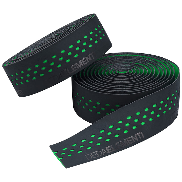 Deda Elementi Unisex Presa Lenkerband, Schwarz/Grün, Einheitsgrösse, Schwarz/grün