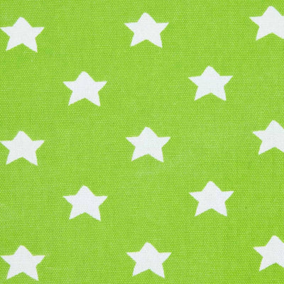 Homescapes Kindervorhang Junge Kinderzimmer Ösenvorhang Dekoschal Stars 2er Set grün 137 x 182 cm (B