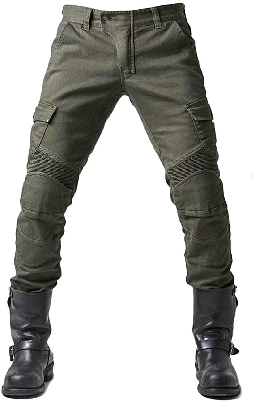 Motorradhose,Schutzhose,Herren,Motorradjeans,aus atmungsaktivem, verschleissfestem,mit 2 Paar Protek