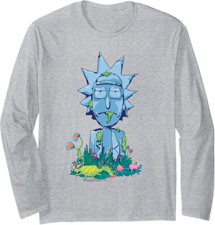Rick and Morty Rick Icon Langarmshirt