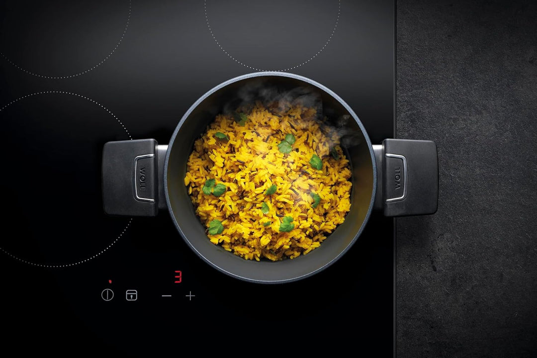 Woll Diamond Lite Topf mit Glasdeckel in Box - Induktiv -, Ø 20 cm, 11.5 cm hoch, 3.2 Liter - Geeign