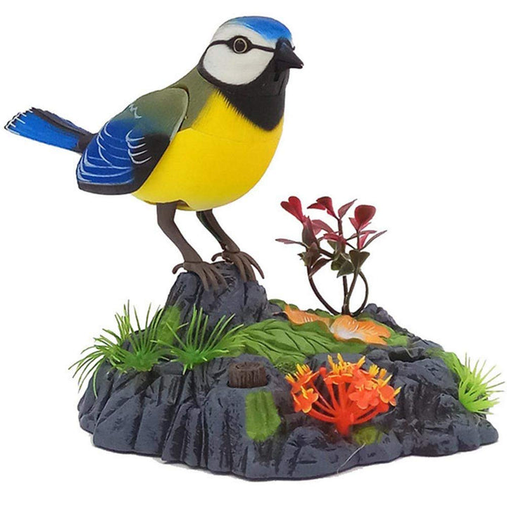 Singender zwitschernder Vogel, elektronischer sprechender Papagei, elektrisches Tierspielzeug, singe