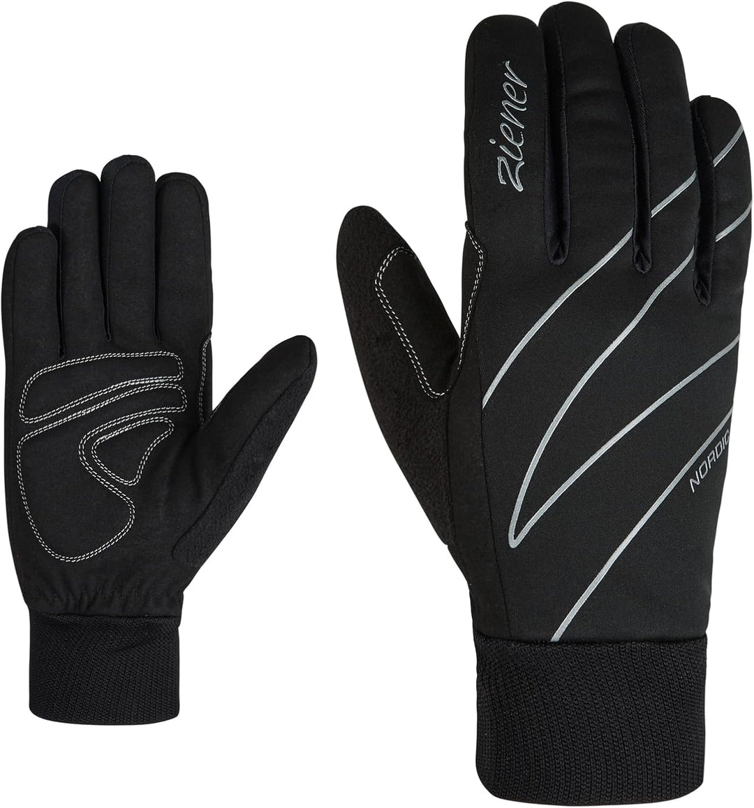 Ziener Damen Unica Langlauf/Nordic/Crosscountry-Handschuhe | Soft-Shell, Winddicht, Atmungsaktiv 8 S