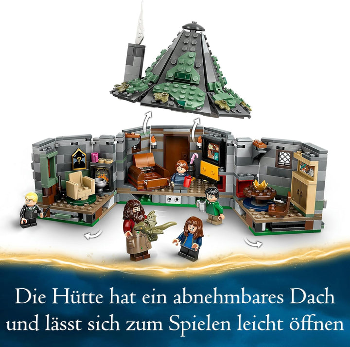 LEGO Harry Potter Schloss Hogwarts mit Schlossgelände & Harry Potter Hagrids Hütte: EIN unerwarteter