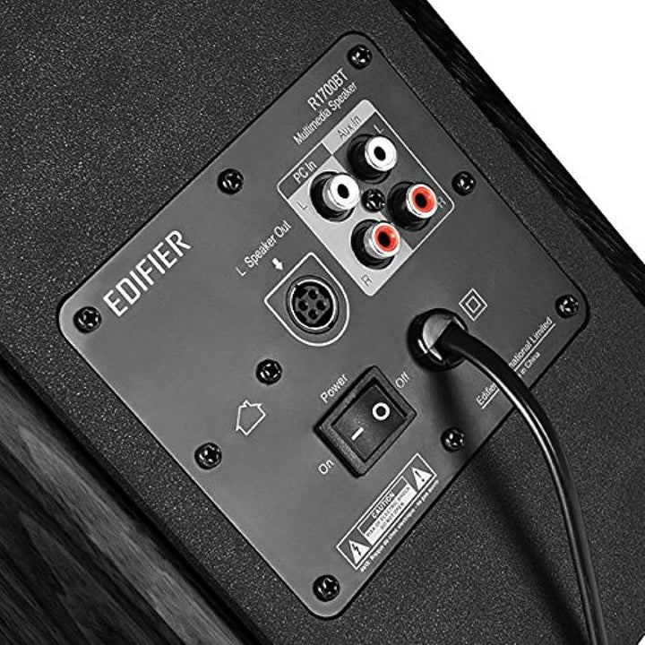Edifier R1700BT BK Lautsprechersystem (66W) für TV/PC/Notebook/Tablet/Smartphone schwarz Black(Singl