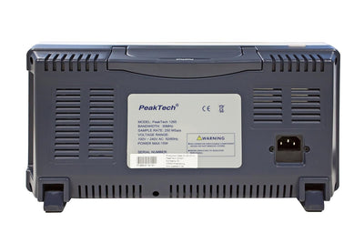 PeakTech 1265 – 2-Kanal Speicher-Oszilloskop (30MHz) mit USB-, VGA-, LAN-Schnittstelle & 8“ Hochaufl