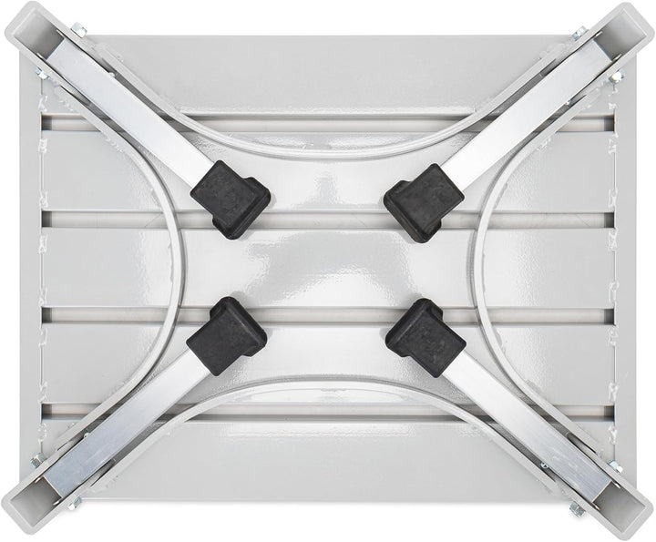 Camco 43677 Alu-Hocker mit ausklappbaren Füssen Feste Stufe, Feste Stufe