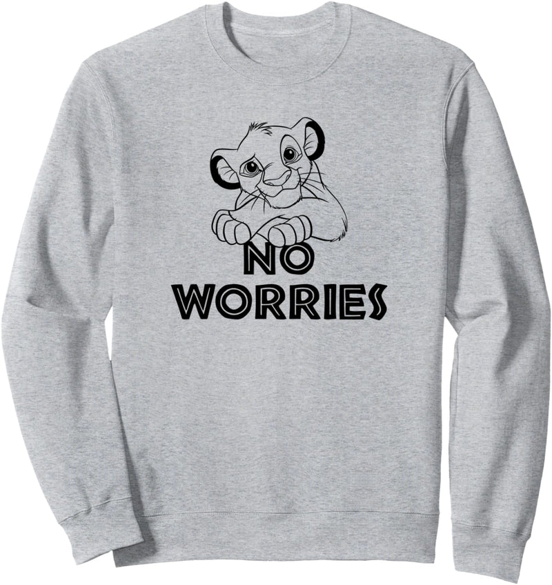 Disney The Lion King Simba No Worries Sweatshirt