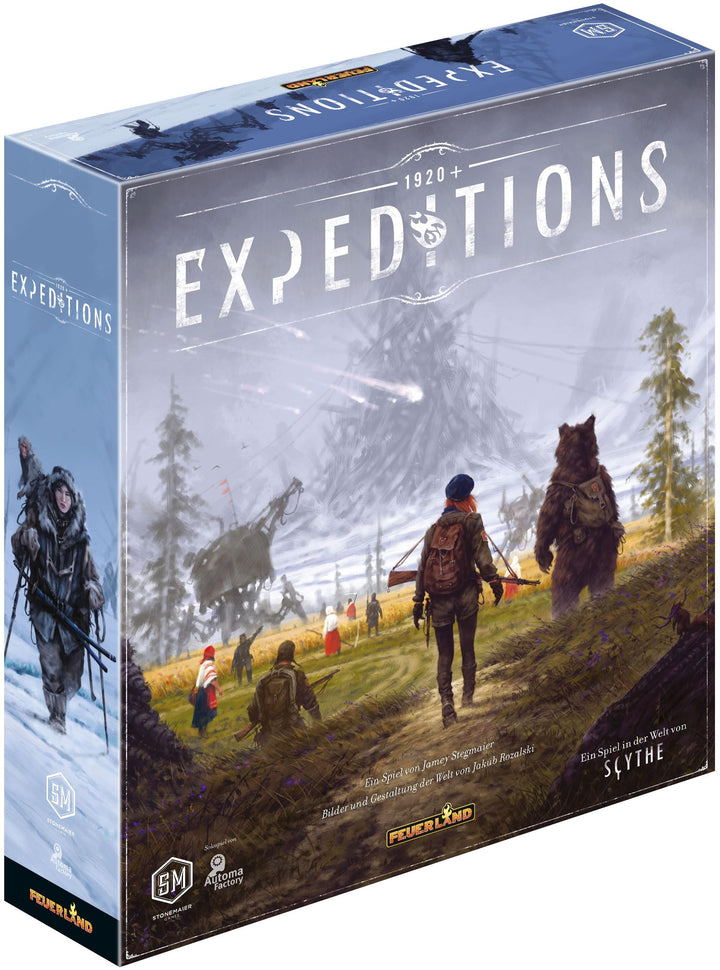 Feuerland Spiele 31025 Expeditions Brettspiel