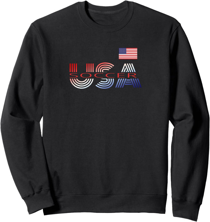 Patriotischer USA-Teamsportfan Futbol-Spieler American Sweatshirt