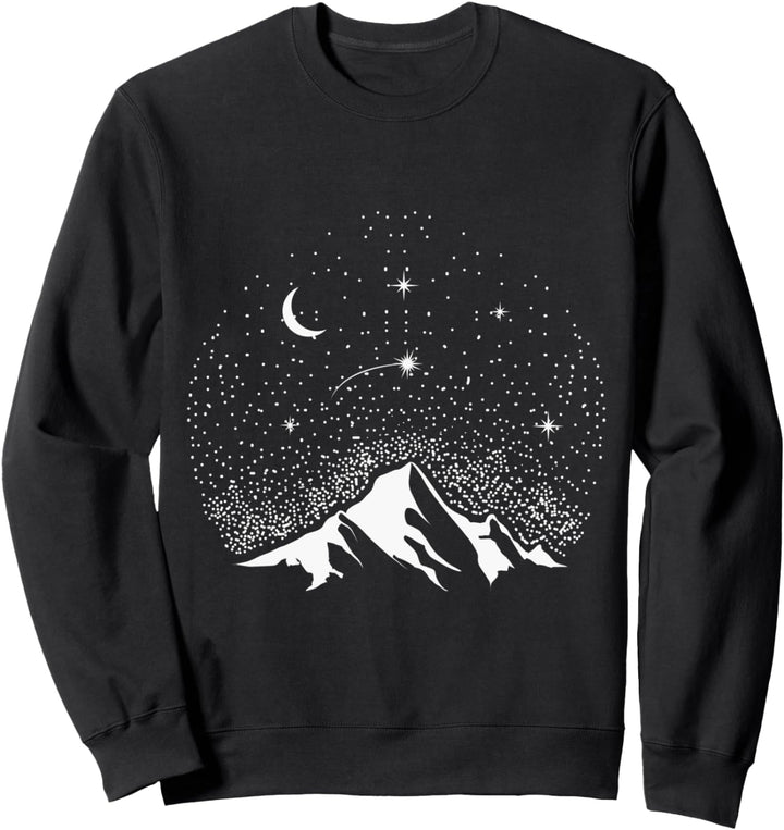 Weltraum Weltall Astronomie Sternschnuppe Sternschnuppen Sweatshirt