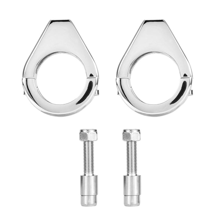 Blinkerhalter Motorrad,Blinkerhalterung Motorrad,Motorrad Blinker Relocator Gabelklemmen Aluminiumle