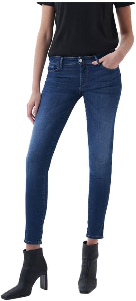 Salsa Damen Jeans Wonder 33 Blau, 33 Blau