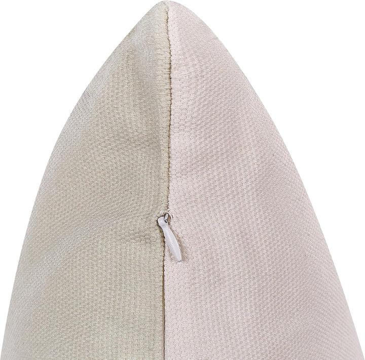 Dekokissen 2er Set Hasenmotiv mehrfarbig 45 x 45 cm Baumwolle/Polyester Fatsia