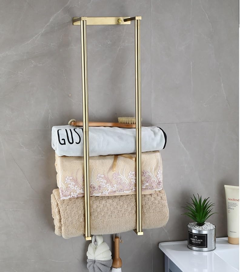 Handtuchhalter für Badezimmer, Wandmontage, Handtuchaufbewahrungshalter, Edelstahl, Badezimmer-Handt