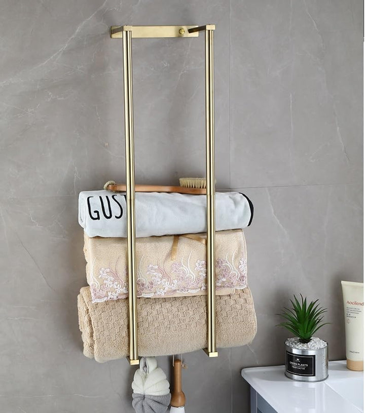 Handtuchhalter für Badezimmer, Wandmontage, Handtuchaufbewahrungshalter, Edelstahl, Badezimmer-Handt