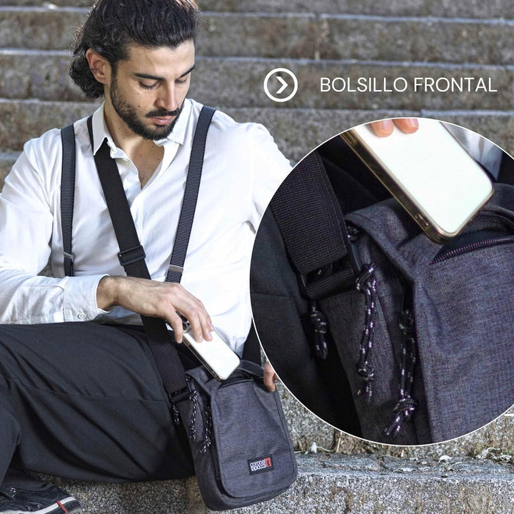 Coronel Tapiocca Herren Coronel Tapiocca Herren Urban Umh ngetasche Casual Flap Shoulder Bag Herren