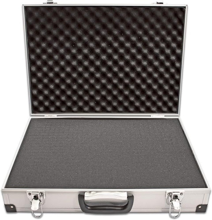 PeakTech P 7310 7310 – Universal Koffer für Messgeräte, Abschliessbar, Staubschutz, XL - 460 x 330 x