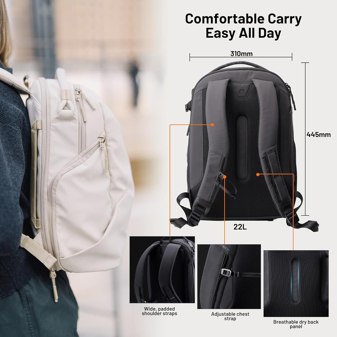PGYTECH OneGo Lite Kamerarucksack 22L, Leichter Wasserabweisend Rucksack Fotografin für Stadt & Reis