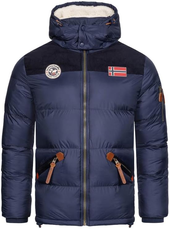 Geographical Norway Celian Men - Winterjacke Herren Warme Steppung Mann Herbst Winter - Warme Mantel