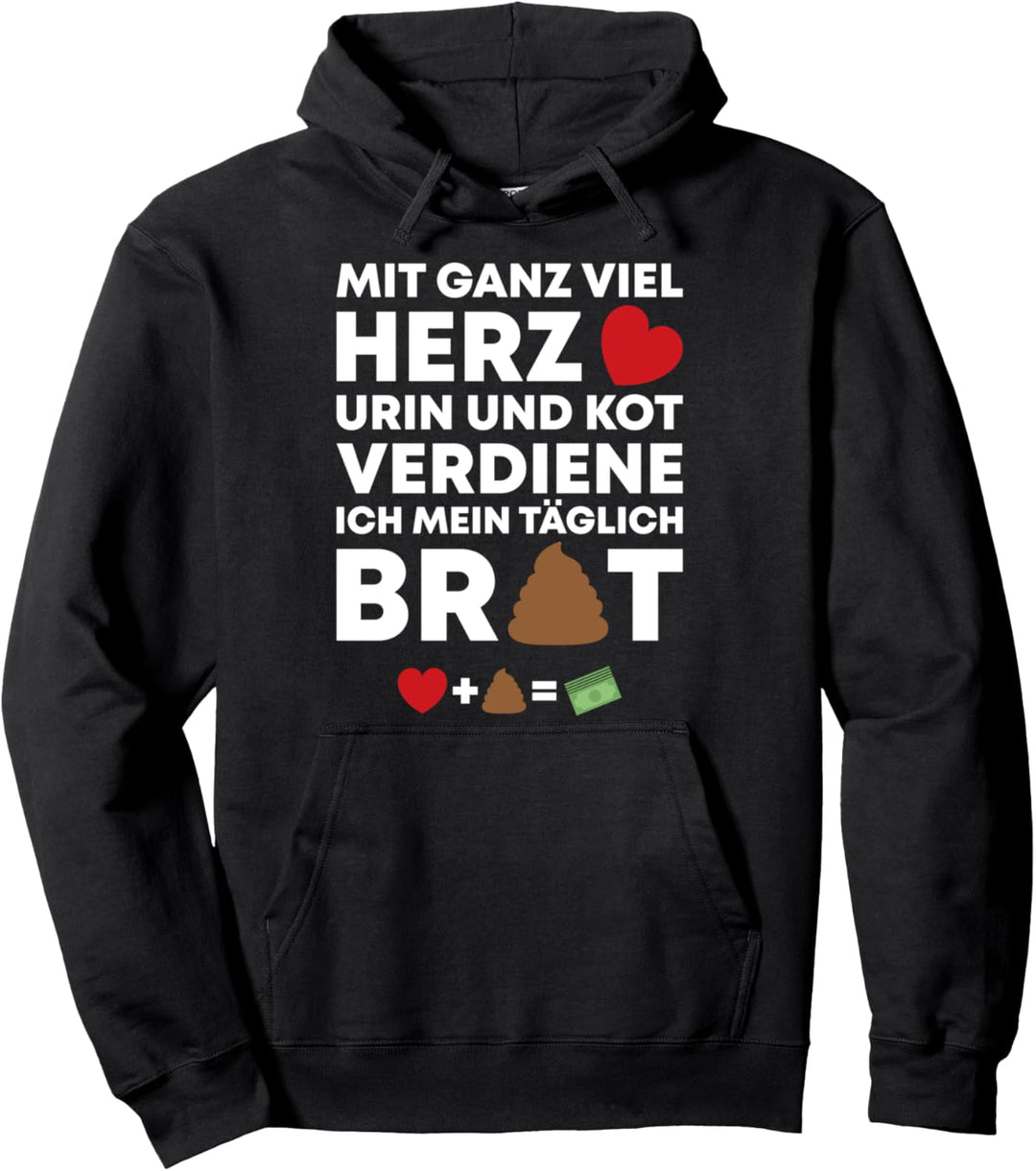 Altenpfleger Spruch Beruf Pflegekraft Pfleger Job Geschenk Pullover Hoodie