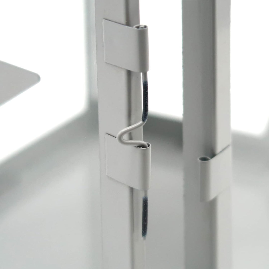 Dekovita 38cm Metall-Laterne Sterne Lichthaus - Gartenlaterne mit Glas-Scheiben - Windlicht Haus Dek