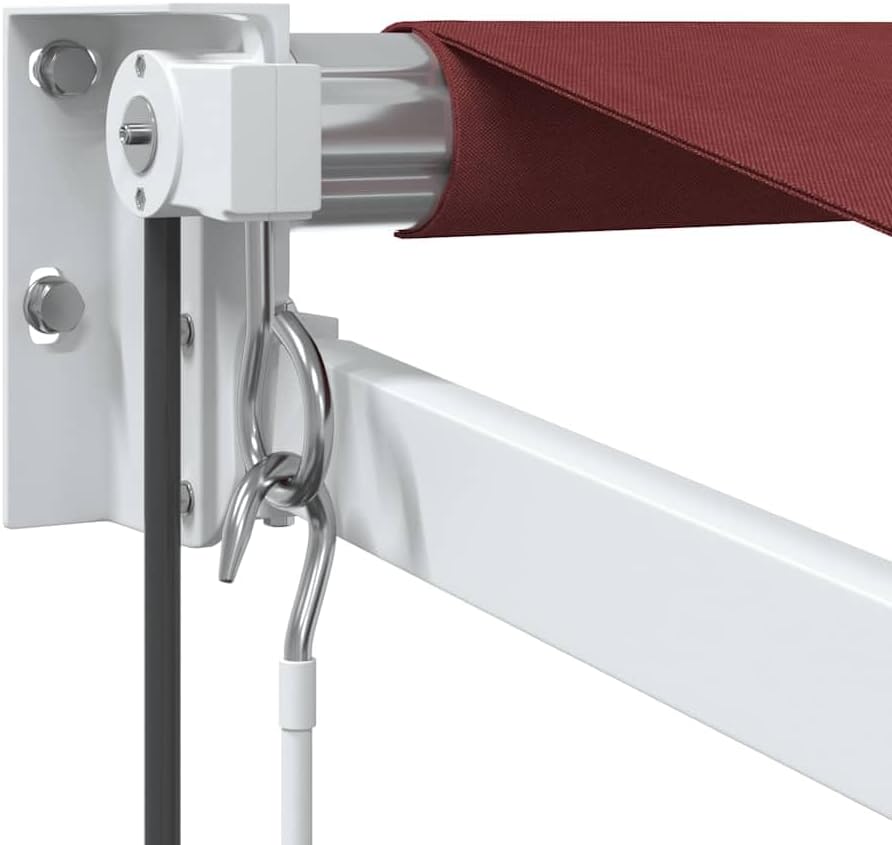 vidaXL Gelenkarmmarkise, Markise Ausziehbar Automatisch, Sonnenmarkise für Terrasse Balkon, Sonnensc