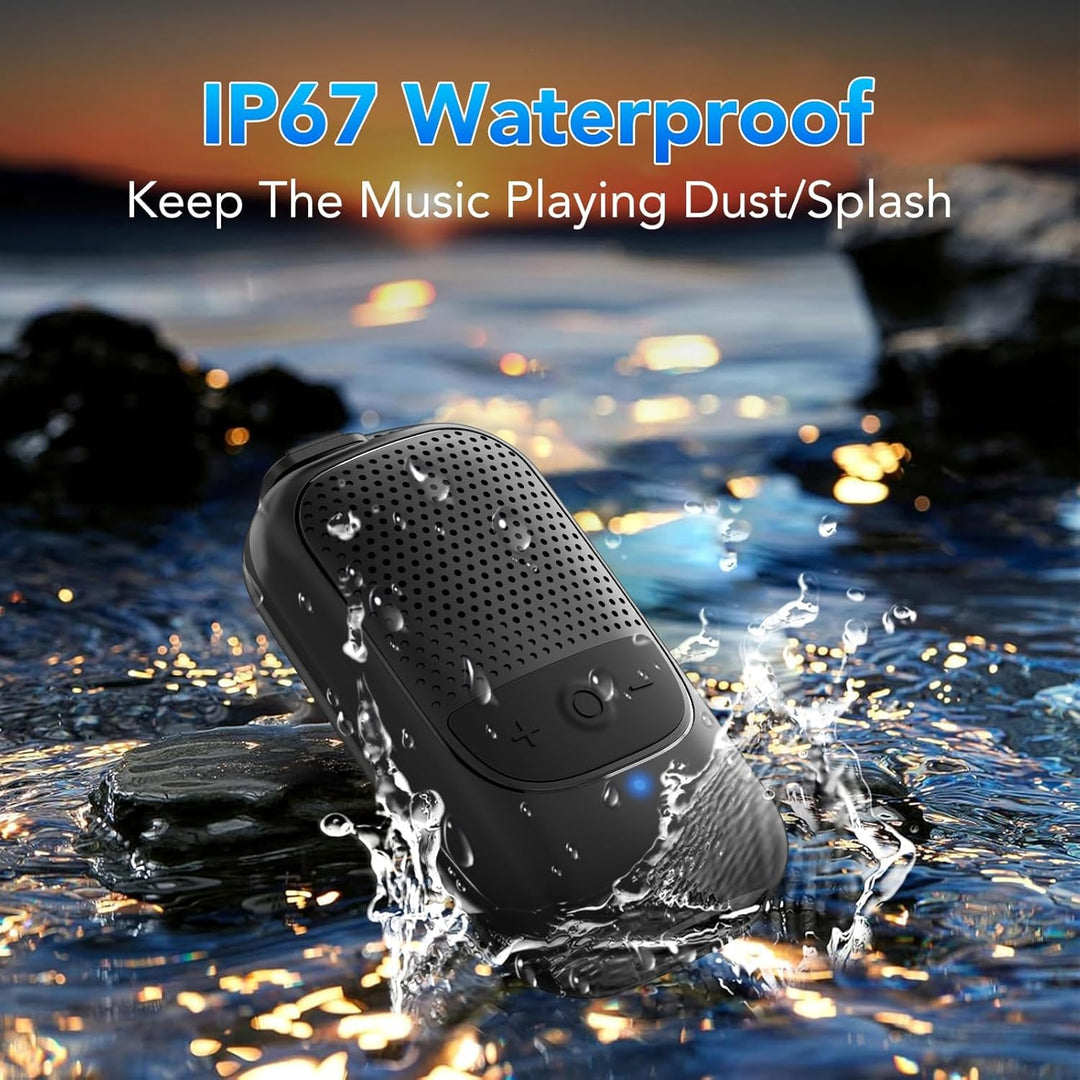 Tiksounds M3 - Leistungsstarker Bluetooth-Lautsprecher, 24 Stunden Laufzeit, IP67 Wasserschutz, Ster