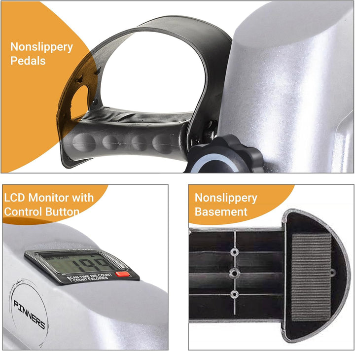 Statische Übungspedale, Mini-Heimtrainer, statischer Pedaler, Heimtrainer, Seniorenpedale, Seniorenp