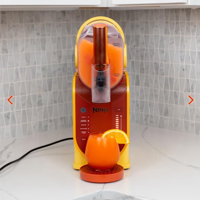 Ninja SLUSHi Maschine für Slush, Eis-Cocktails, Frappé, Milchshakes & gefrorenen Saft, ohne Eis oder